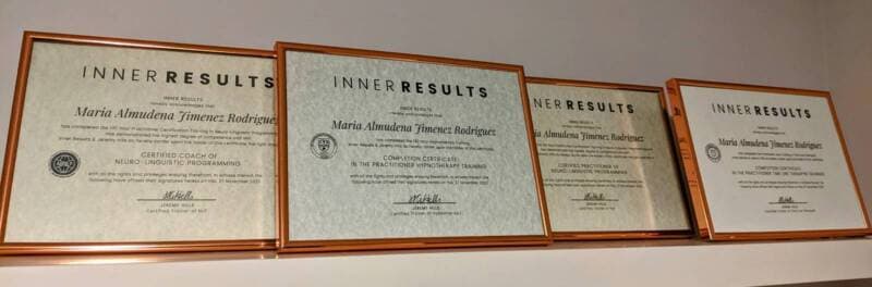 Hypnosis Certificates